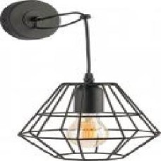 Бра TK Lighting Diamond 1x60 Вт E27 черный 2183