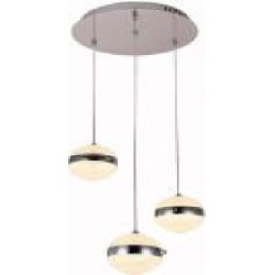 Подвес Victoria Lighting LED 3x9 Вт хром Cosmic