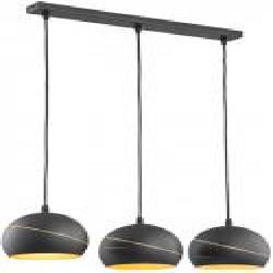 Подвес TK Lighting Yoda Black Orbit 3PL 3x60 Вт E27 черный/золото