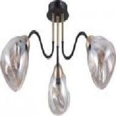 Люстра потолочная Victoria Lighting Carat/PL3 3x40 Вт E14 черный