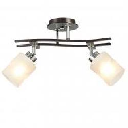 Люстра потолочная Victoria Lighting Fancy/PL2 2x60 Вт E27 хром/венге