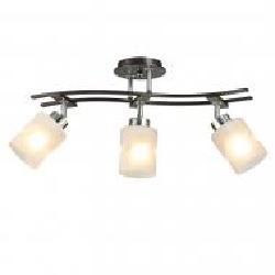 Люстра потолочная Victoria Lighting Fancy/PL3 3x60 Вт E27 хром/венге