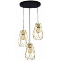 Светильник подвесной TK Lighting LUGO GOLD 3x60 Вт E27 золотой 2697