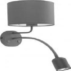 Бра TK Lighting MIA 1xGU10 1x60 Вт E27 графит 4284