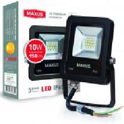 Прожектор Maxus 1-Max-01-LFL-1050 Flood Light LED 10 Вт IP65 черный