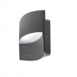 Светильник уличный настенный Lutec LED 11 Вт IP54 серый LOTUS 5193201118