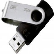 Флеш-память USB Goodram UTS2 Twister 32 ГБ USB 2.0 black/silver (UTS2-0320K0R11)