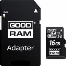 Карта памяти Goodram microSDHC 16 ГБ Class 10 (M1AA-0160R12)