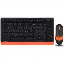 Комплект клавиатура и мышь A4Tech FG1010 (Orange)