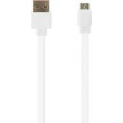 Кабель Promate LinkMate-U2F USB - microUSB 1,2 м белый (linkmate-u2f.white)