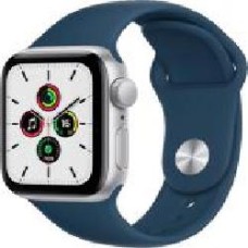 Смарт-часы Apple Watch SE GPS 40mm silver/blue Aluminium Case with Abyss Blue Sport Band (MKNY3UL/A)