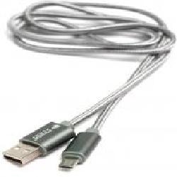 Кабель PowerPlant USB – microUSB 1 м серый (KD00AS1287)