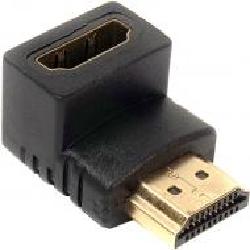 Переходник PowerPlant HDMI черный (KD00AS1303) нижний угол