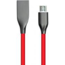 Кабель PowerPlant USB – microUSB 1 м красный (CA911363)