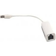 Кабель PowerPlant USB 2.0 – RJ45 (Ethernet) 0,15 м белый (DV00DV4066)