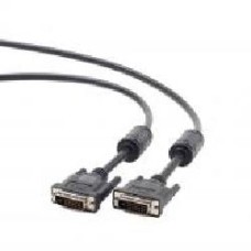 Кабель Cablexpert DVI-D — DVI-D 1,8 м черный (CC-DVI2-BK-6) DVI видео Dual Lin