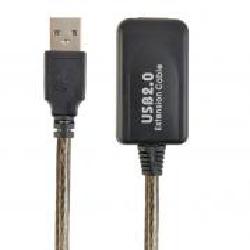 Кабель Cablexpert USB-удлинитель 5 м черный (UAE-01-5M) удлинитель USB2.0