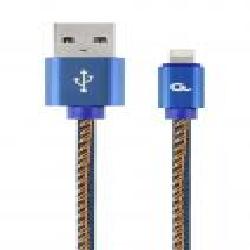 Кабель Cablexpert Lightning – USB 1 м (CC-USB2J-AMLM-1M-BL) USB 2.0 А-папа/Lightning