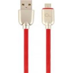 Кабель Cablexpert USB – microUSB 1 м красный (CC-USB2R-AMmBM-1M-R) USB 2.0 A-папа/Micro B-папа