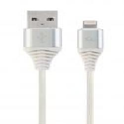 Кабель Cablexpert Lightning – USB 2 м белый (CC-USB2B-AMLM-2M-BW2) USB 2.0 А-папа/Lightning