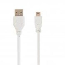 Кабель Cablexpert 0,9 м белый (CC-USB2-AM5P-3) mini USB2.0, A-папа/mini USB 5-пин