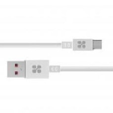 Кабель Promate MicroCord-1 USB-microUSB 2А 1,2 м белый (microcord-1.white)