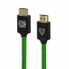 Кабель Vertux VertuLink-150 HDMI 2.1 UltraHD-8K HDR eARC 1.5 м Lasergreen 1,5 м зеленый (vertulink-150.lasergreen)