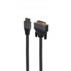 Кабель Cablexpert CC-HDMI-DVI-4K-6 HDMI на DVI, 18+1pin 4K 1,8 м (CC-HDMI-DVI-4K-6)