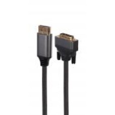 Кабель Cablexpert CC-DPM-DVIM-4K-6 DisplayPort на DVI 24 +1, 4K 1,8 м (CC-DPM-DVIM-4K-6)