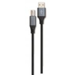 Кабель Cablexpert CCBP-USB2-AMBM-6, USB2.0 A-папа/B-папа 1,8 м (CCBP-USB2-AMBM-6)