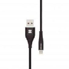 Кабель Promate iCord-1 USB - Lightning 2.4А черный (icord-1.black)