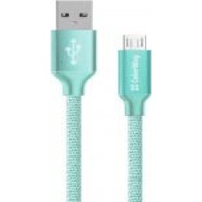 Кабель ColorWay USB - МicroUSB 2.1А 1 м мятный