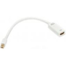 Переходник PowerPlant HDMI – mini DisplayPort 0,15 м белый (KD00AS1279)