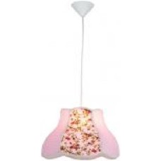 Подвес Arte Lamp Provence A9222SP-1WH 1x40 Вт E14 розовый