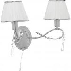 Бра Arte Lamp Logico 2x40 Вт E14 хром A1035AP-2CC