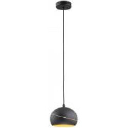 Подвес TK Lighting Yoda Black Orbit 1PL 1x60 Вт E27 черный/золото