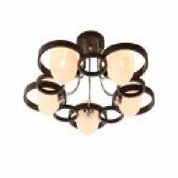 Люстра потолочная Victoria Lighting Damask/PL5 5x40 Вт E14 венге