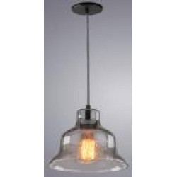 Подвес Arte Lamp Amiata A4255SP-1SM 1x40 Вт E27 дымчатый