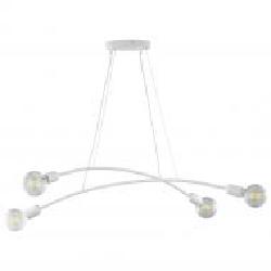 Подвес TK Lighting Helix 4x60 Вт E27 белый 6145