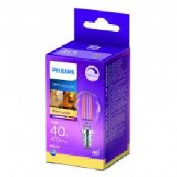 Лампа светодиодная Philips FIL DIM P45 4,5 Вт E14 2700 К 220 В прозрачная 929002391366