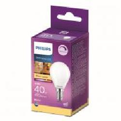 Лампа светодиодная Philips FIL DIM P45 4,5 Вт E14 2700 К 220 В прозрачная 929002431266