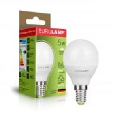 Лампа светодиодная Eurolamp LED EURO 5 Вт G45 матовая E14 175 В 3000 К LED-G45-05143(EURO)