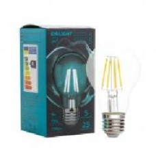 Лампа светодиодная Emilight FIL CL Промо A60 9 Вт E27 4000 К 220 В прозрачная