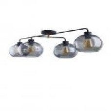 Люстра TK Lighting Bari 4x60 2835 4xE27 серый/черный