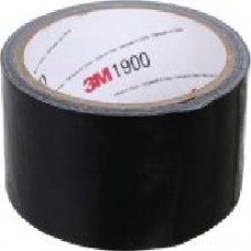 Клейкая лента 3M Duct Tape 1900 черная 50 мм 10 м