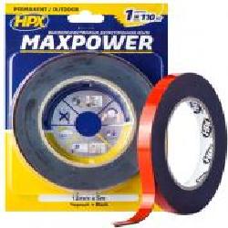 Двусторонняя клейкая лента HPX Maxpower Outdoor 12 мм x 5 м OT1205