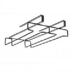 Держатель бокалов Metaltex 361114 для бокалов 20x28x7 см My-Glass Lava черный