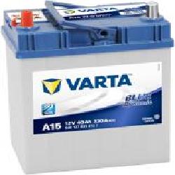 Аккумулятор автомобильный Varta A15 40А 12 B «+' слева