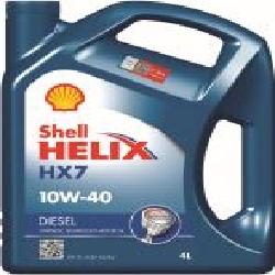 Моторное масло SHELL Helix Diesel HX7 10W-40 4 л (HELIX D HX7 10W40 4L)