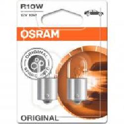 Лампа галогенная Osram Original Line (5008-02B) R10W BA15S 12В 10 Вт 2 шт.